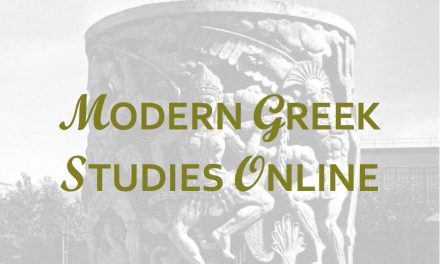 Modern Greek Studies: New Journal Launched