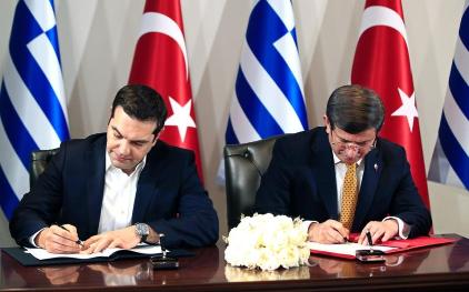 Greece, Turkey Vow to Strengthen Cooperation; Sign Readmission Deal
