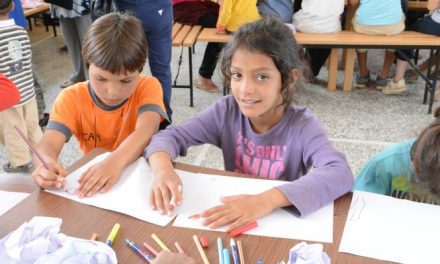 First school bell for refugee and migrant children in Greece