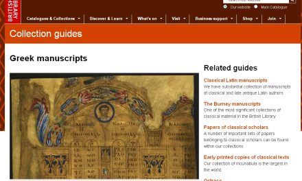 Explore Greek Manuscripts Online at the British Library