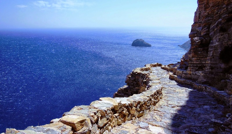 amorgos Monastery hike