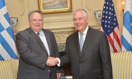 Foreign Minister Nikos Kotzias in Washington: “Greece’s special role is a role of responsibility”