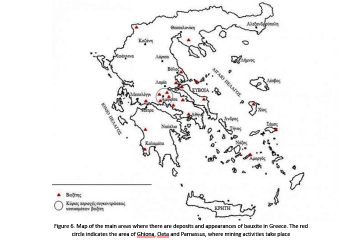 bauxite map