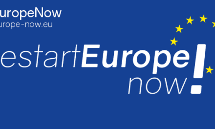 Restart Europe Now: Re-seeking employment, solidarity, prosperity