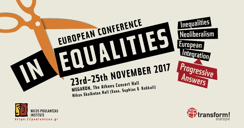 European Conference | Inequalities, Neoliberalism and European Integration: Progressive Answers