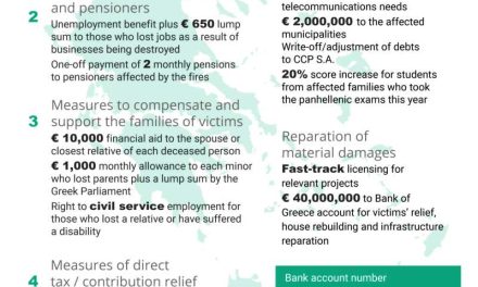 Complete set of measures for fire victims unveiled by the government