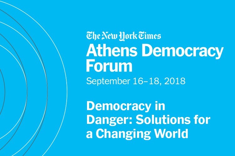 The NY Times Athens Democracy Forum 2018