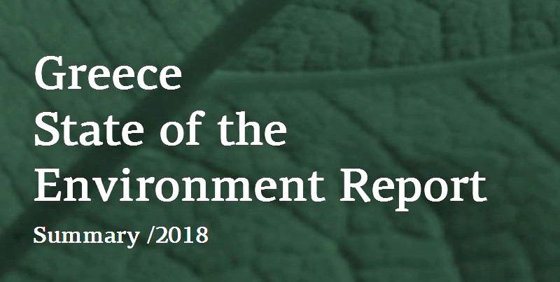 Greece – State of the Environment Report 2018