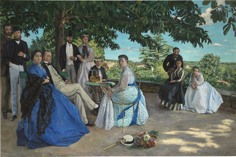 Femily portrait Frédéric Bazille