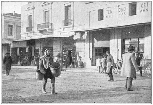 Citroenenkoopman in Athene