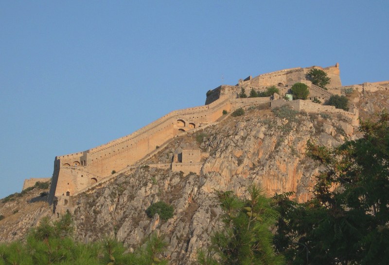 Palamidi fortress Nafplio Greece Wikipedia
