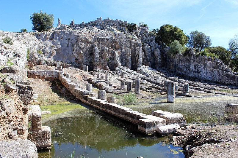 The ancient city of Oeniadae