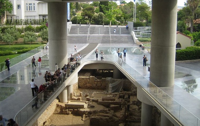 Acropolis excavation