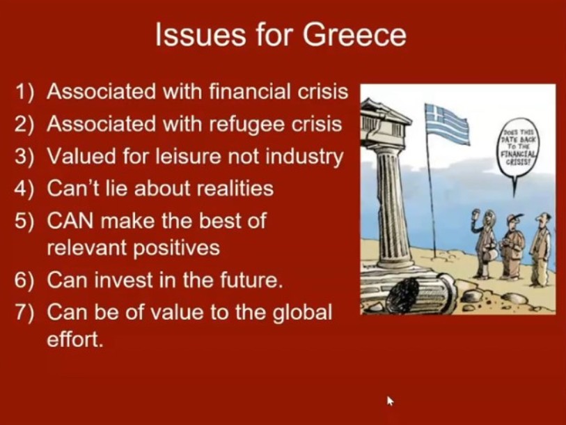 ISSUES WITH GREECE