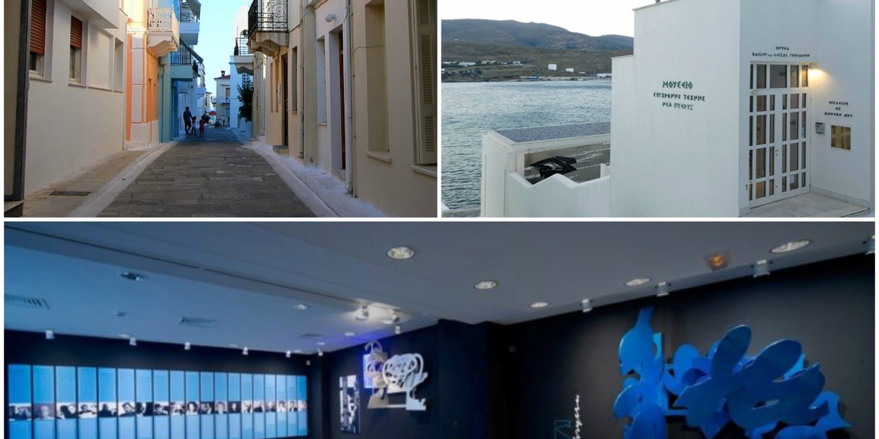 Abstract Artists of the Greek Diaspora “meet” in Andros