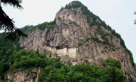 The historic Sumela Monastery in Trabzon