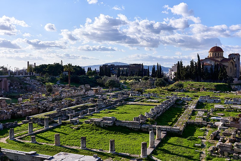 Kerameikos, the necropolis of Athens