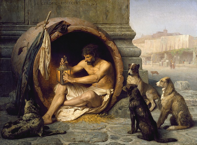 800px Jean Léon Gérôme Diogenes Walters 37131