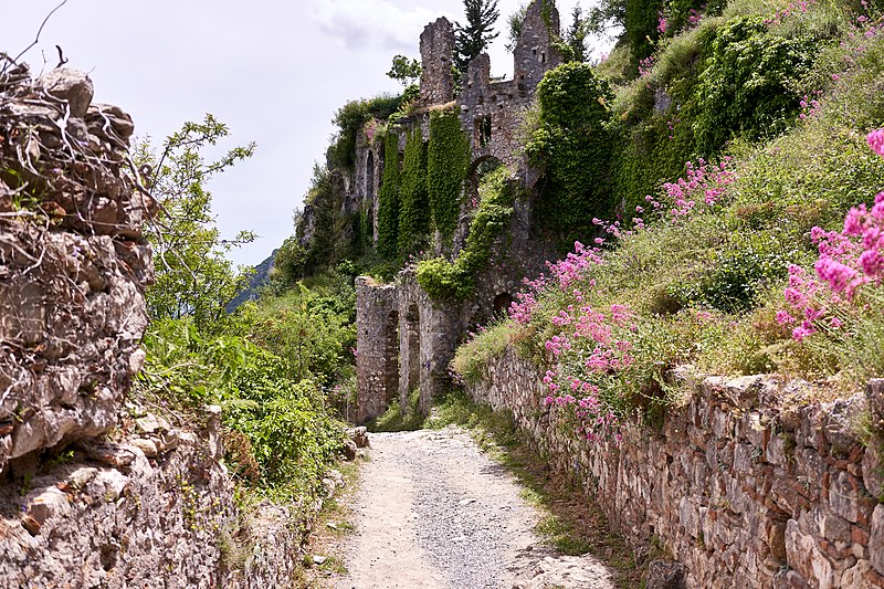 800px Inside the Castle of Mystras