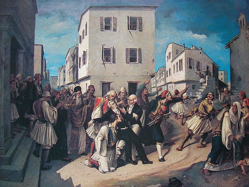 800px Kapodistrias murder by Pachis