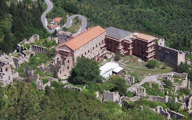 The medieval ghost town of Mystras