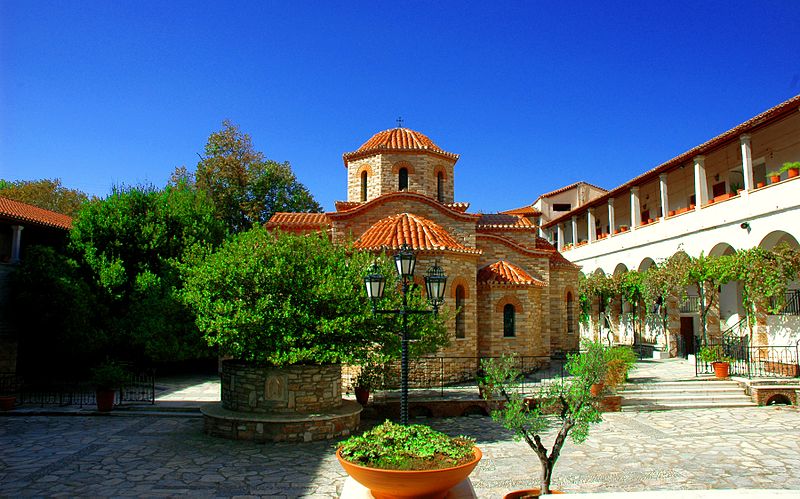 Penteli Monastery Athens Greece panoramio