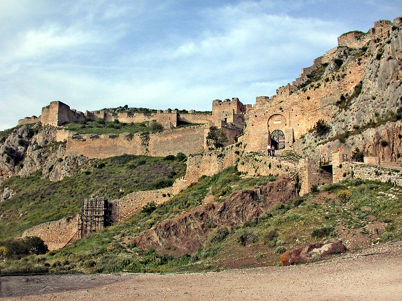 Acrocorinth:  The mythical acropolis