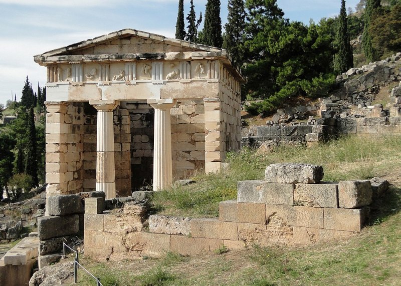 Treasury of the Athenians at Delphi