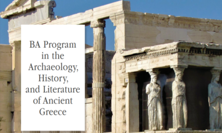 Interview with Prof. Karamalengou, academic director of the first English-language university programme on classical studies in Greece