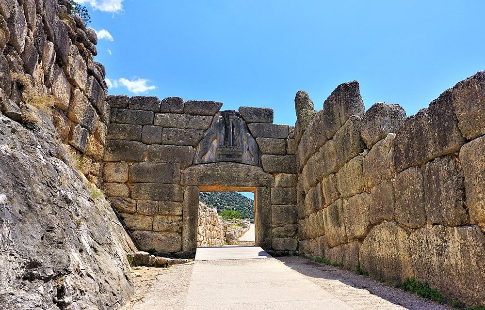 The archaeological sites of Mycenae and Tiryns