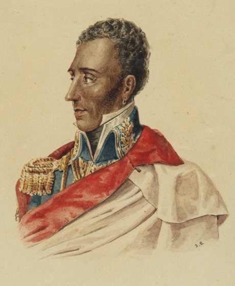 President Jean Pierre Boyer of Haiti Hispaniola Unification Regime Portrait