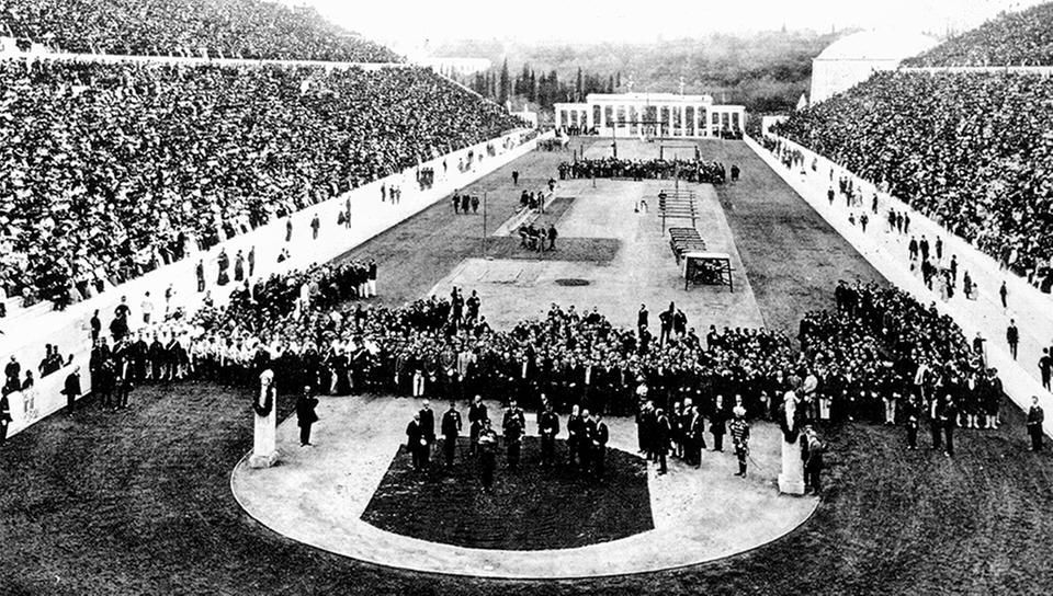 1896 Olympic opening ceremony