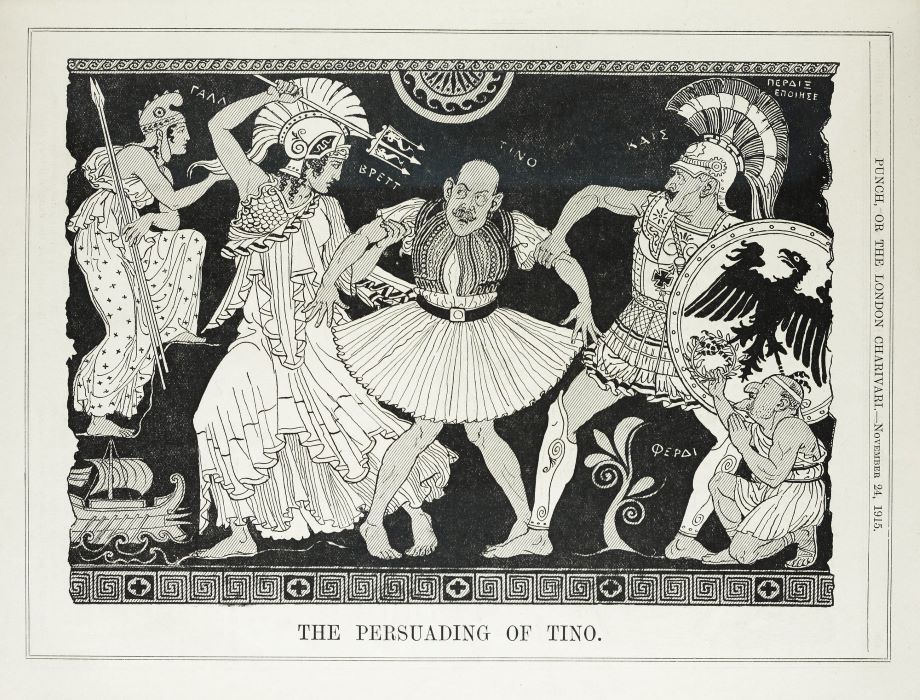 The persuading of Tino Punch 1916