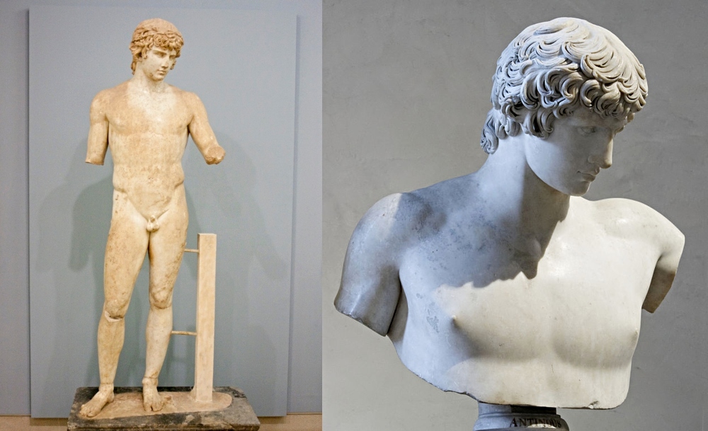 Antinous collage