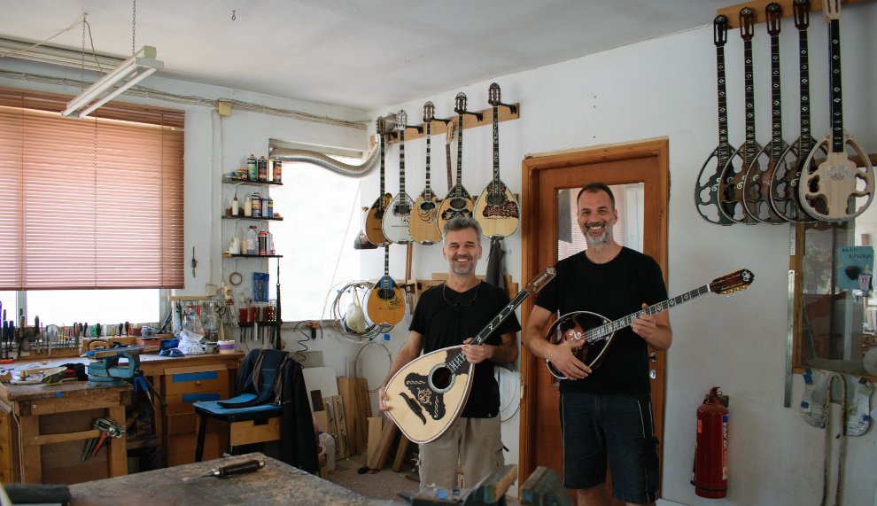 Creative Greece ׀ Alexis Rotskos and Yannis Tsiligiris on the Art of Making Traditional Musical Instruments