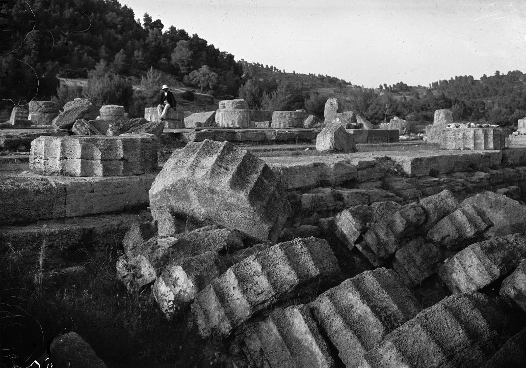 Temple of Zeus Olympia Boissonnas
