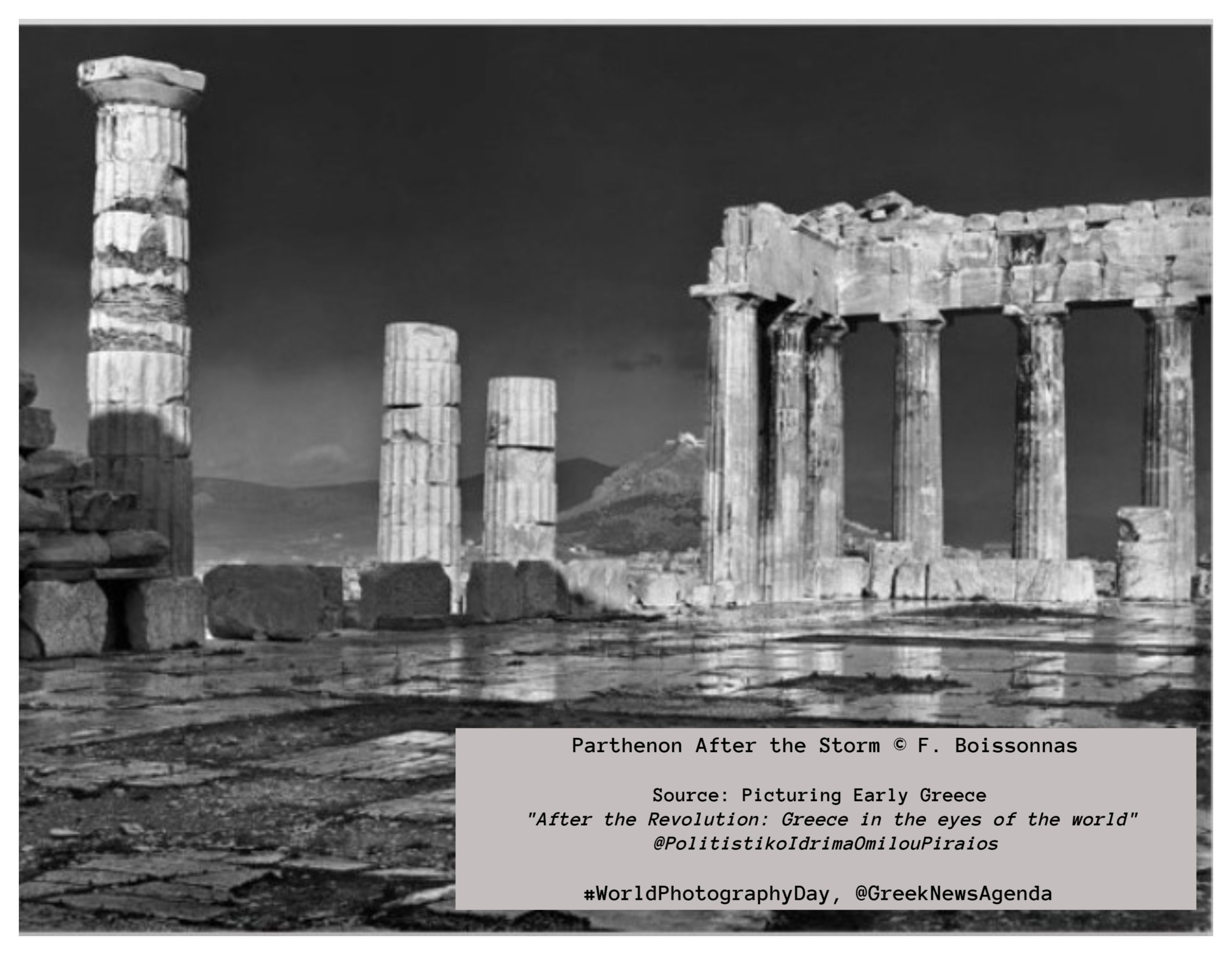 World Photography Day: Greece's Monuments and Sites through the