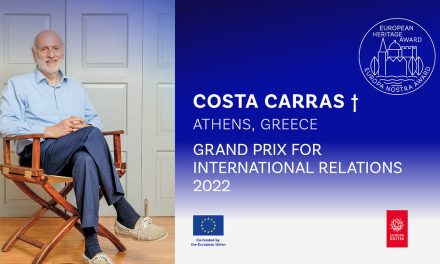 Costa Carras (1938-2022), visionary environmentalist, honoured at European Heritage Awards