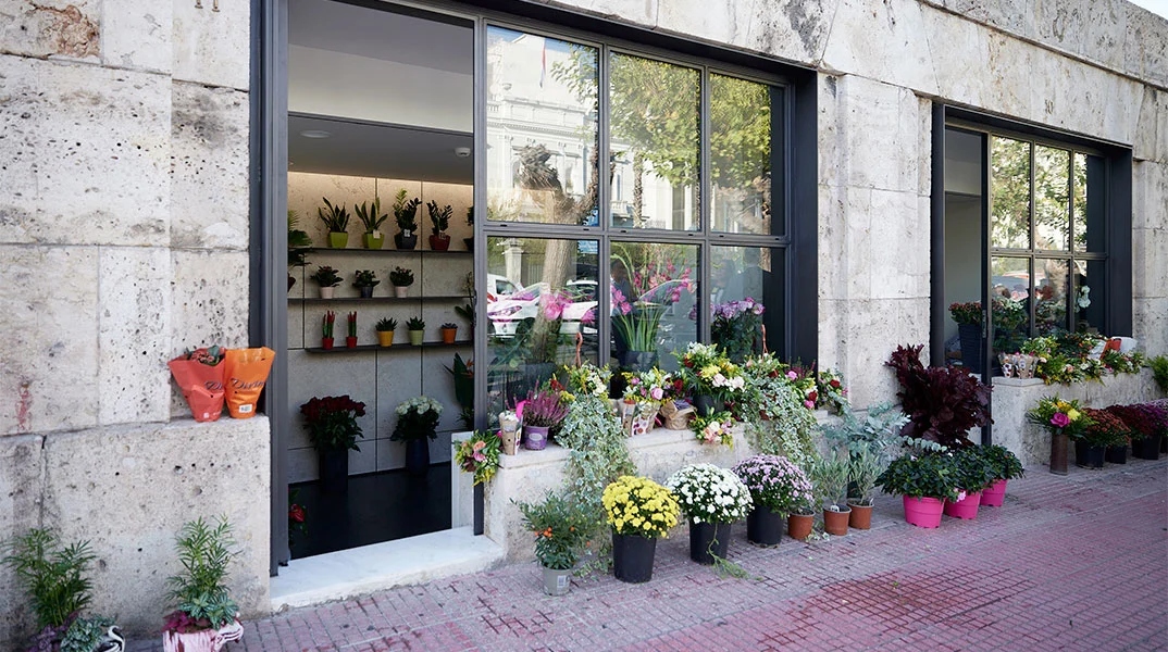 The scent of old Athens in the restored historic flower shops of Syntagma