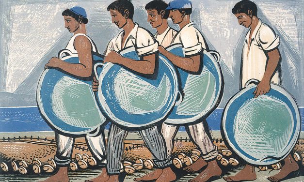 A retrospective exhibition on A. Tassos, the Greek engraver of toil