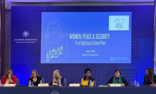Women, Peace & Security – Presenting the first Action Plan for Greece