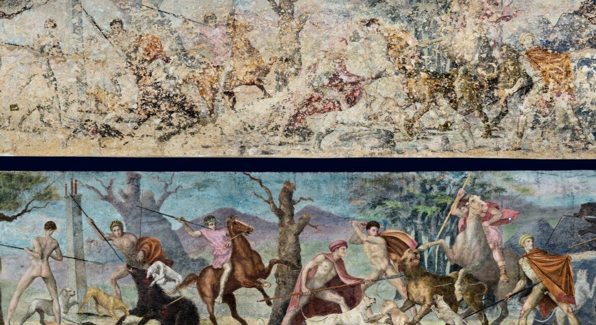 From Pigments to Pixels: The digital reconstuction of the Aigai Hunt Frieze, classical world’s most significant painting