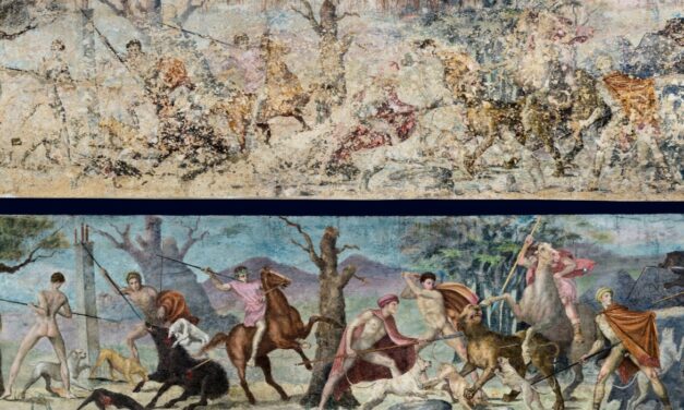 From Pigments to Pixels: The digital reconstuction of the Aigai Hunt Frieze, classical world’s most significant painting