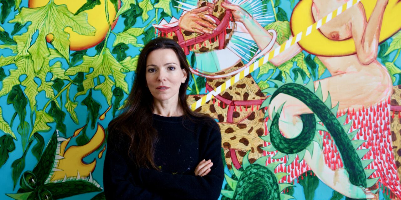Stella Kapezanou and her emerald world