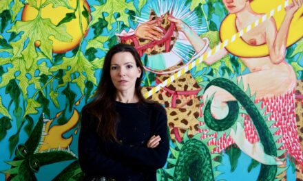Stella Kapezanou and her emerald world