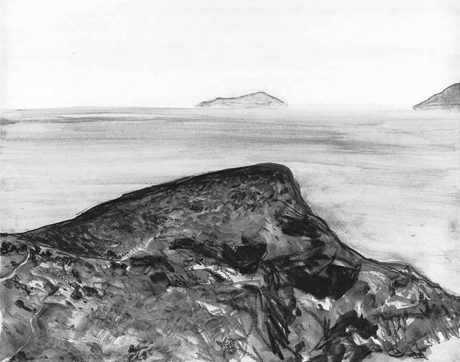 The island of Anafi Through the Eyes of Dimitris Papaioannou: Sketches from Life