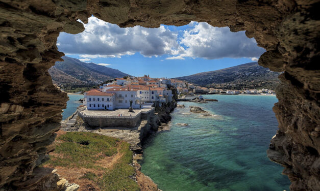 Andros, the “Little England” of the Cyclades
