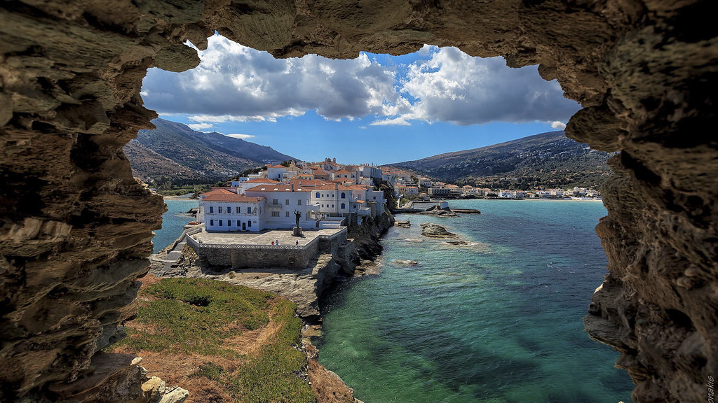 Andros, the “Little England” of the Cyclades