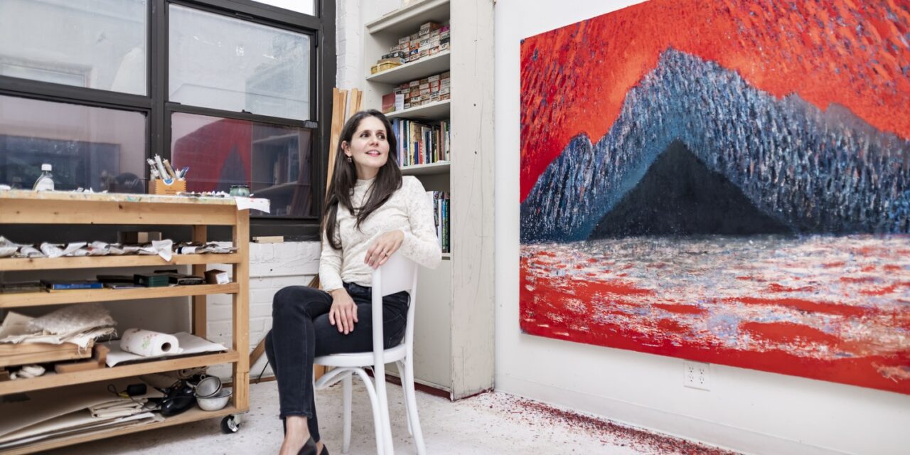 Despina Konstantinides Cushing: “Creativity, to me, is learning to listen to the painting instead of listening to myself”