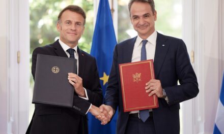 Prime Minister Kyriakos Mitsotakis’ Statements following his meeting with the President of France Emmanuel Macron and the signing of agreements between Greece and France, at Maximos Mansion